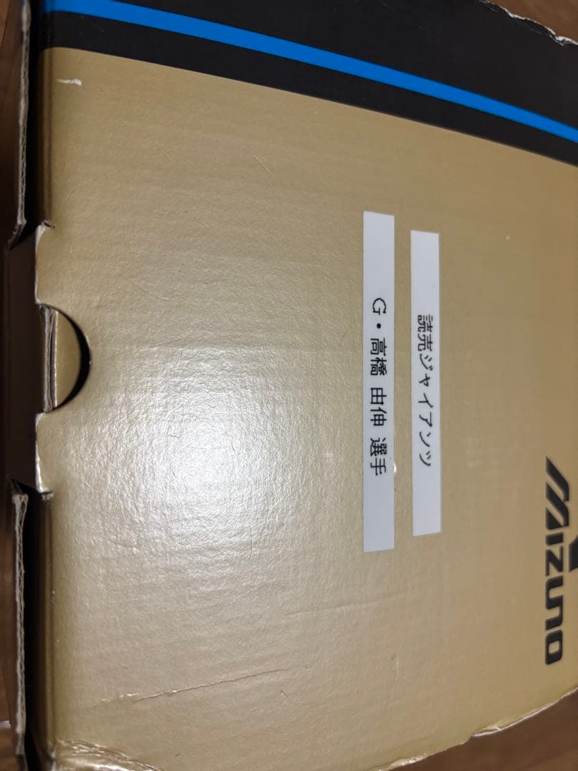 非売品 グローブ 高橋由伸 ジャイアンツ 手型・直筆サイン入り FORGAD