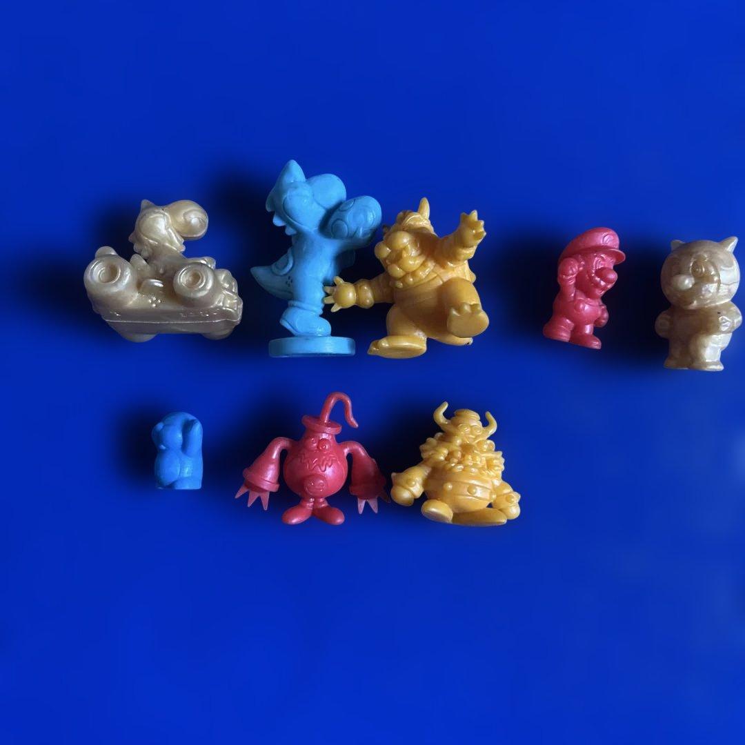 任天堂　マリオ　フィギュア　ミニフィグ　ゴム　【希少】