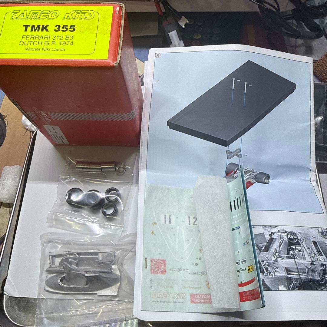 タメオ1/43スケール「フェラーリ312B3 ダッチGP 1974 TMK355