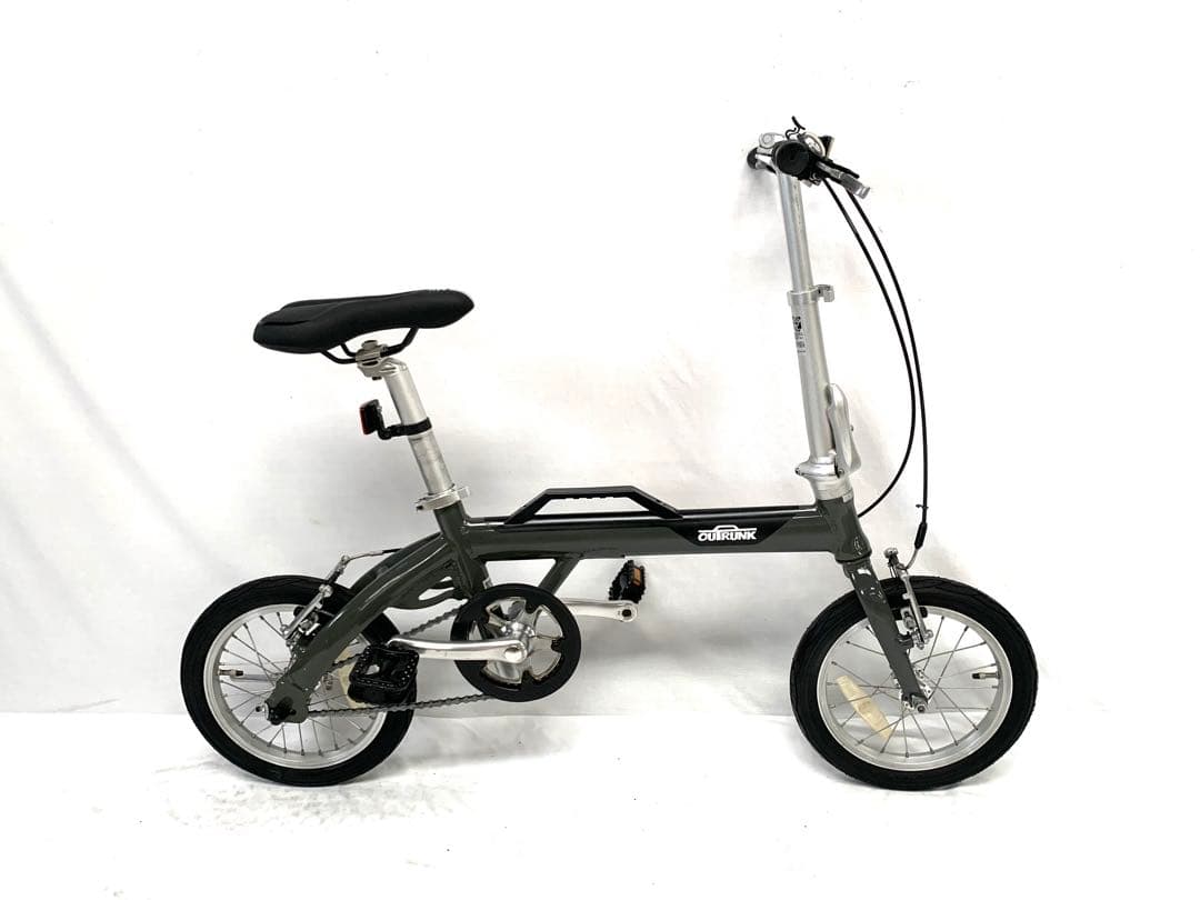 【即乘】OUTRUNK 折り畳み自転車 14インチ 8.3キロ ミニベロ