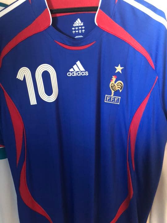 【新品】アディダス フランス　ジダン　ユニフォーム　レアル・マドリー