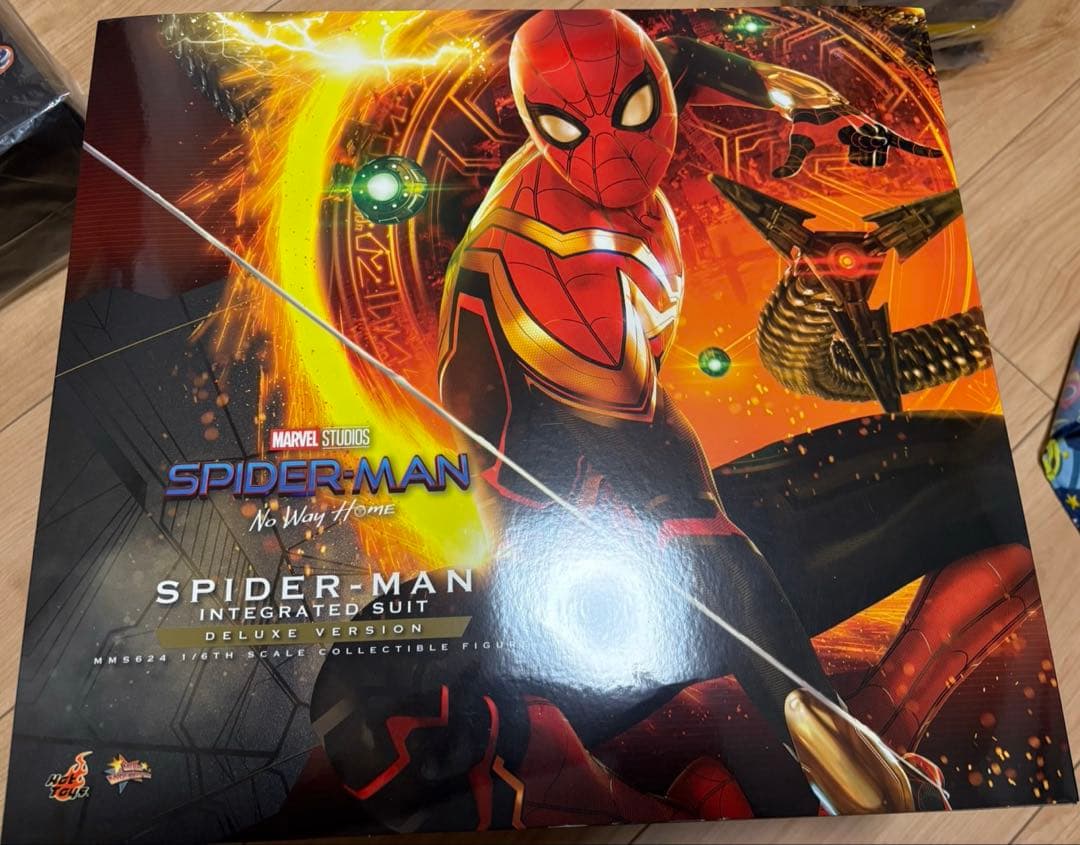 開封済୨୧スパイダーマン(インテグレーテッドスーツ版)ボーナスアクセサリー付き]