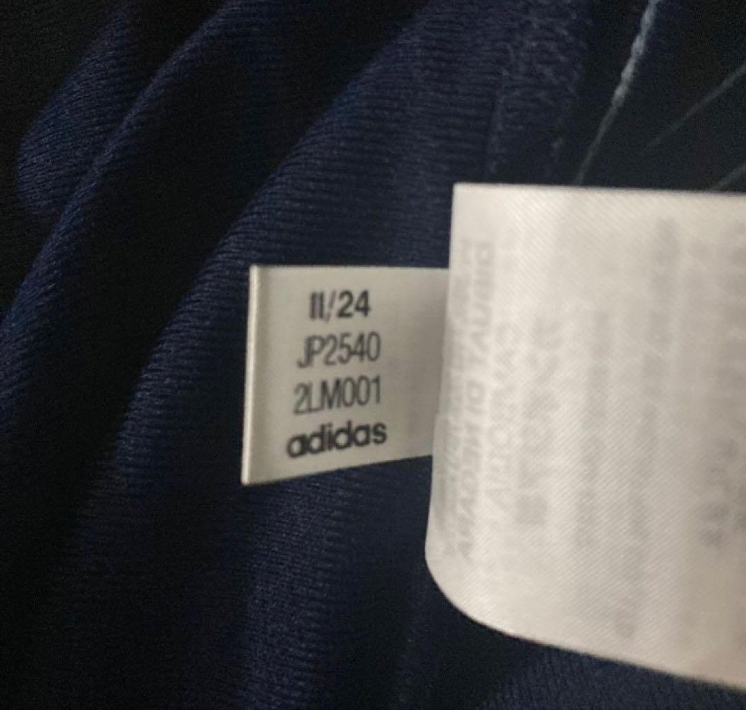 新品未使用タグ付きy2k常田大希adidasジャージトラックパンツネイビー×ブル