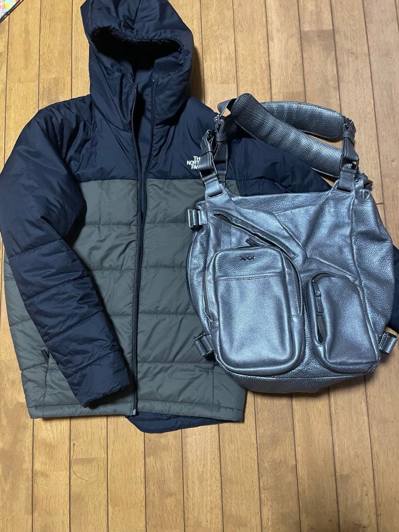 ermenegildo zegna ダークグレー ショルダーバッグ