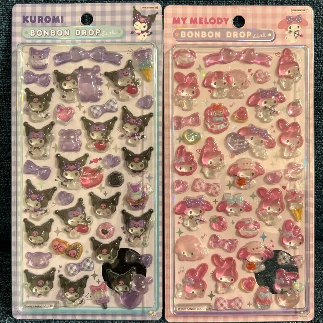 【正規品】サンリオボンボンドロップシール第2弾 ６枚セット