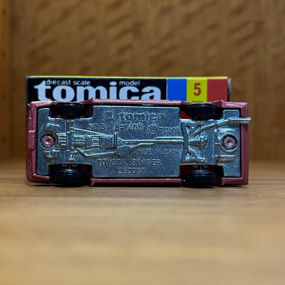 黒箱トミカNo.5トヨタ ソアラ2800GT小田急