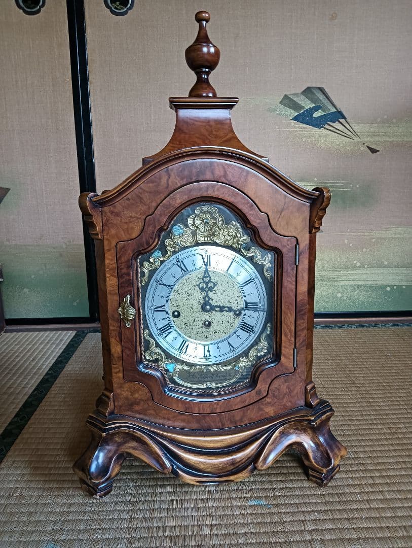 フランツ ヘルムレ社 ドイツ製 置時計 Franz Hermie 希少