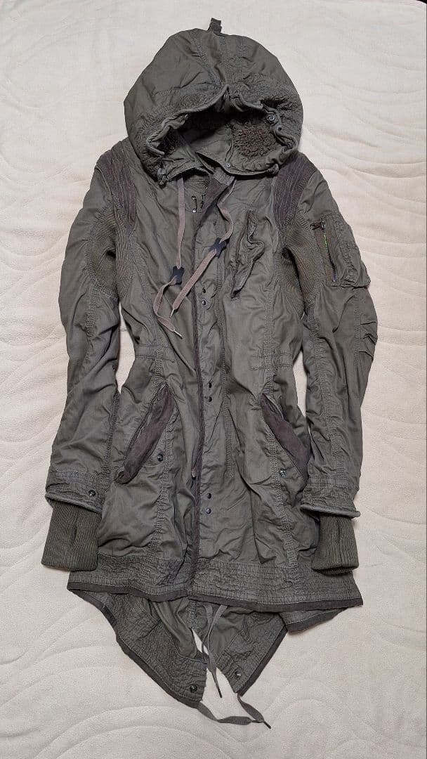 Johnny Wolf ミリタリーモッズコート 14thaddiction