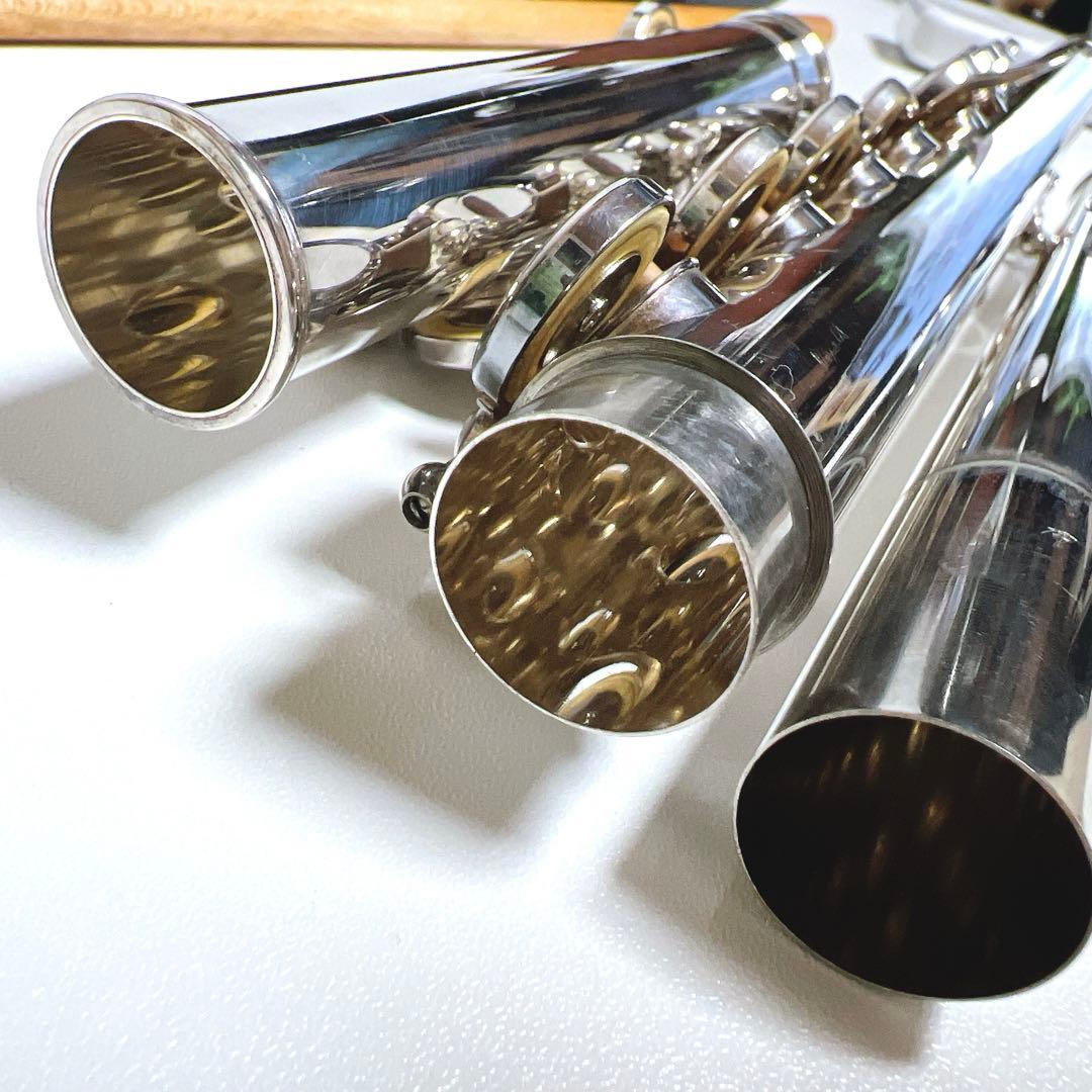 【美品】Pearl PF-501 フルート パール　鏡面仕上げ　Eメカ