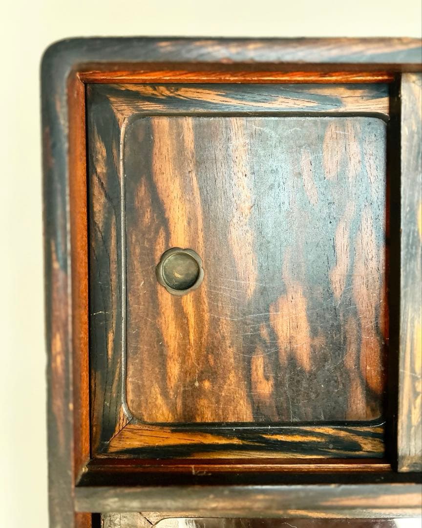 昭和レトロ 古家具 木製 飾り棚 ガラス戸 アンティーク 和家具 収納棚