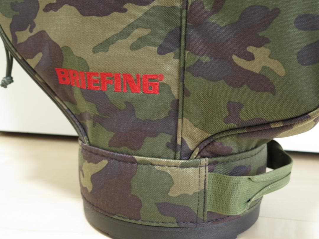 ブリーフィングゴルフBRIEFING GOLFキャディバッグCR-8グリーンカモ