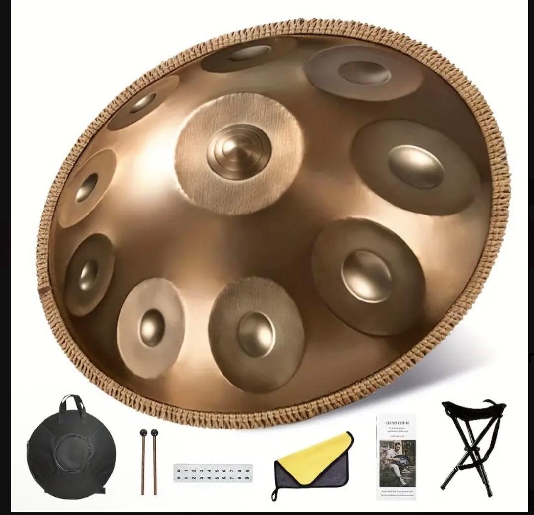 10ノート ハンドパン スティールパン　スチールドラム　ハンドドラム