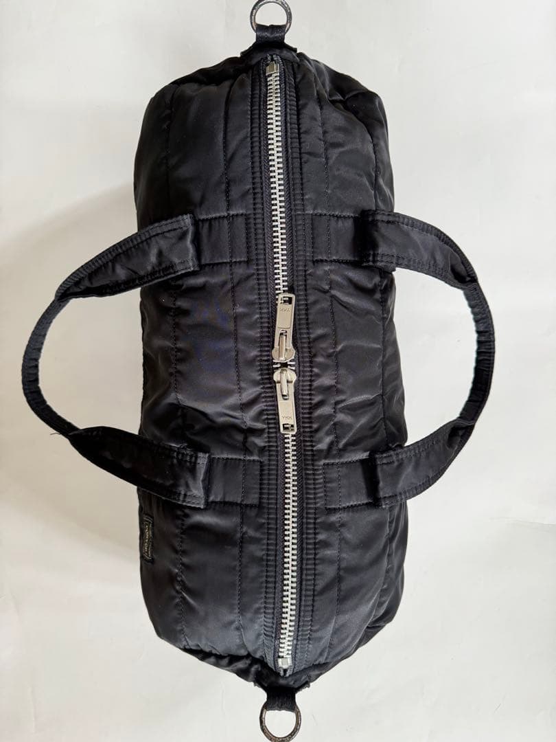 ポーター タンカー ドラムバッグ ボストンバッグ ブラック PORTER