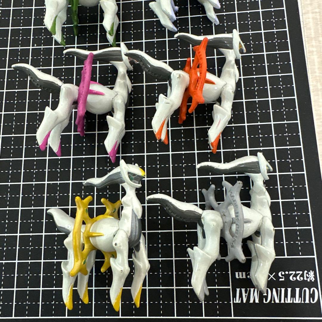 値下げ不可★激レア★ポケモン希少モンコレ★アルセウス8体セット当時物