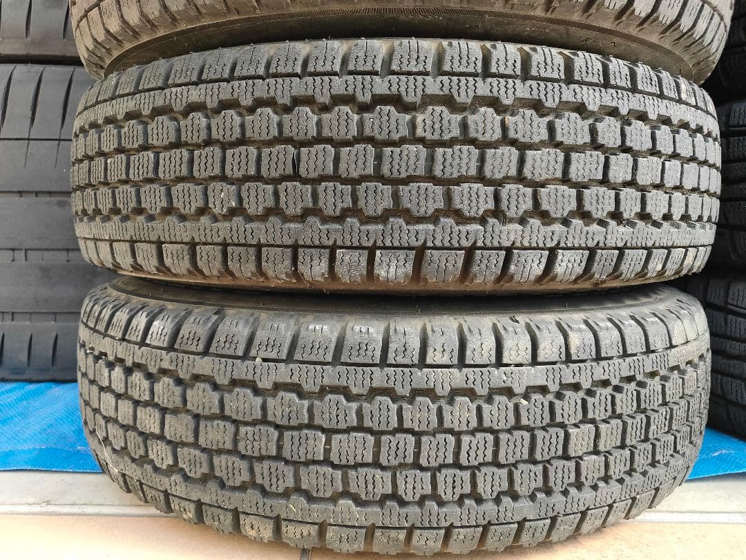 ①ブリヂストン ホイールセット 145R12 145/80R12 軽トラ バン