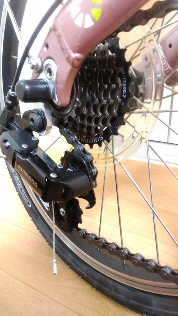 DAHON Vybe D7 2021年モデル　ピンク　折りたたみ自転車　極美品