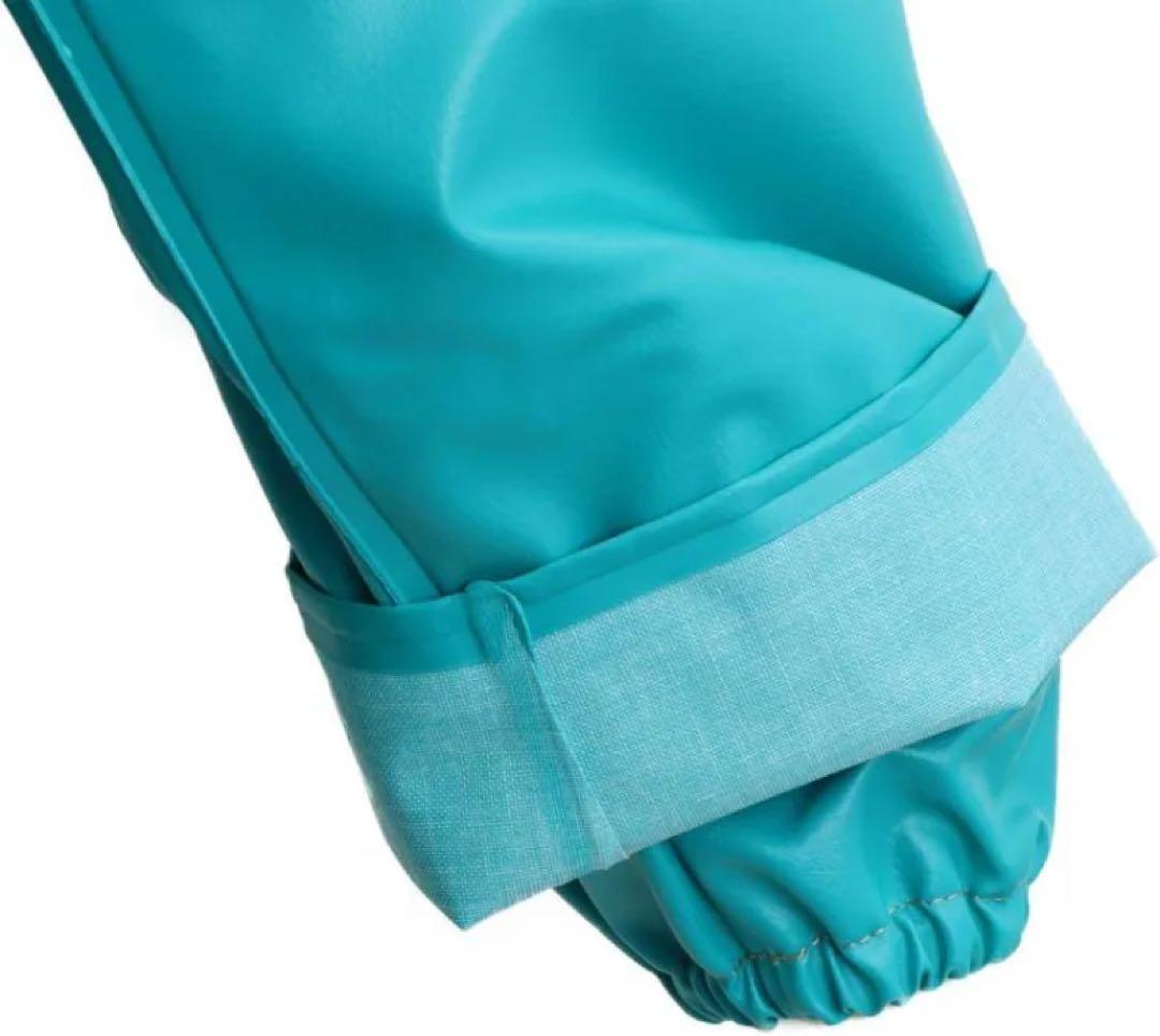 ミツウマ　シーエース合羽　ターコイズ レインウェア Mサイズ