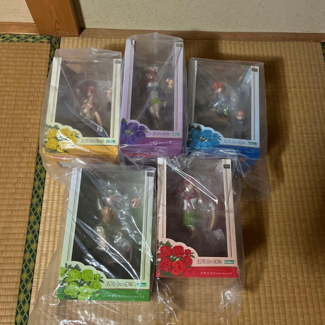 【顔パーツあり！】五等分の花嫁　コトブキヤ　PVC塗装済み完成品フィギュア