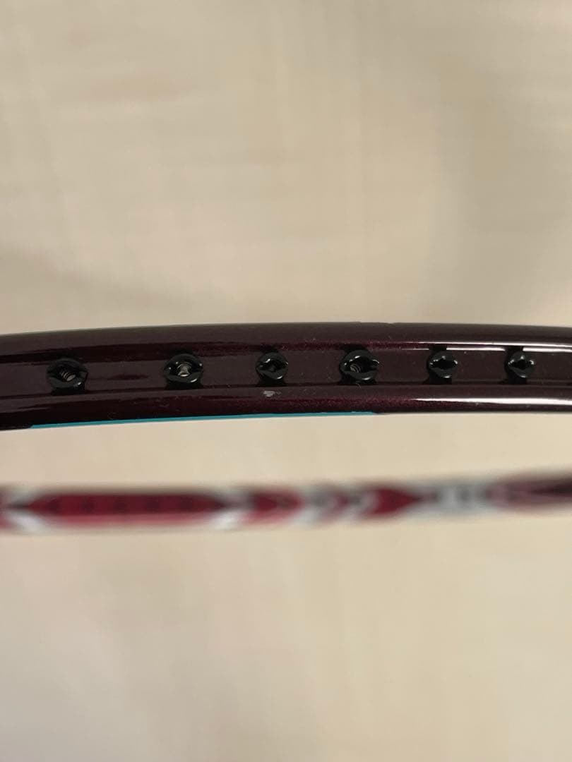 YONEX アストロックス100zz 3u5クレナイ超希少‼️バドラケ(ヒビあり)