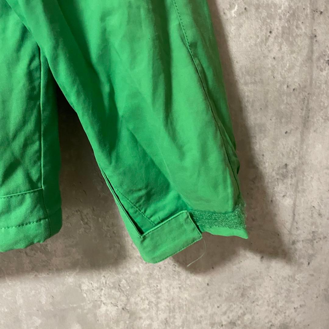 Burtonバートンスキーウェアスノーボードジャケットパーカーフード付緑グリーン