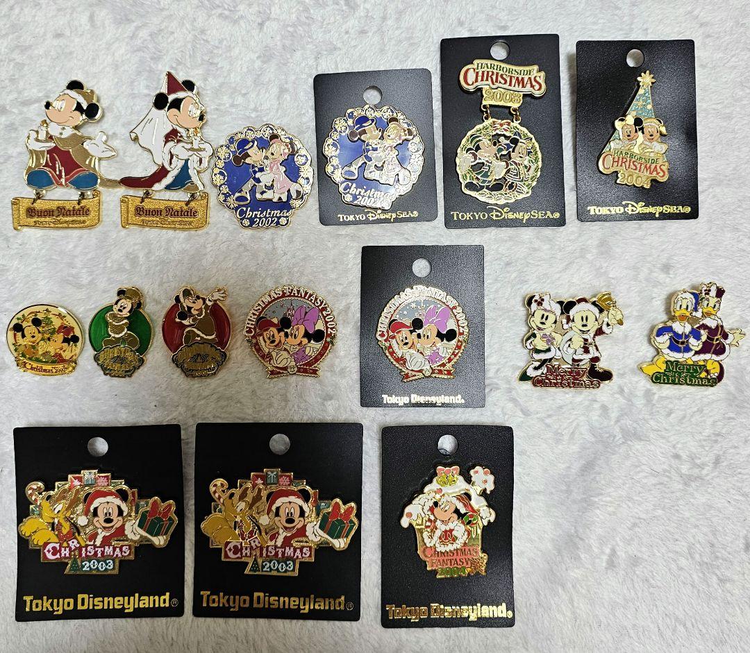 Disney TDR Christmas ピンバッジ