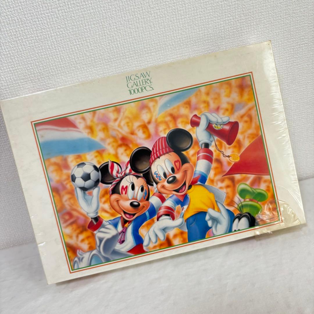 【未開封】レア　ミッキー＆ミニー サポーターズ ジグソーパズル　1000ピース