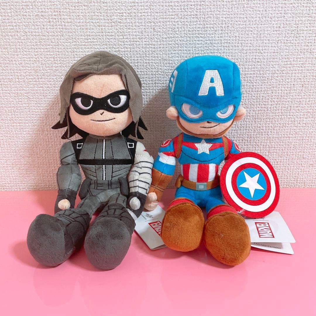 ウィンターソルジャー キャプテンアメリカ グリヒル ぬいぐるみ タグ付き レア