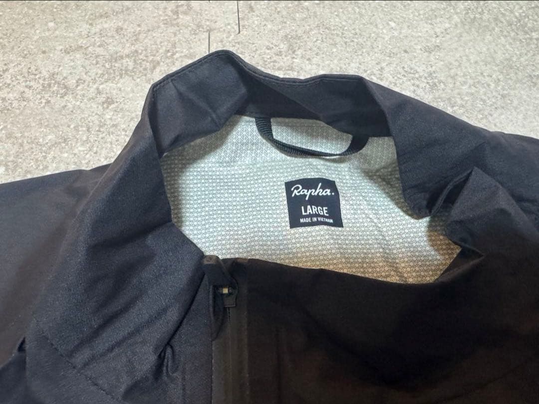 Rapha ブラック　レインジャケット