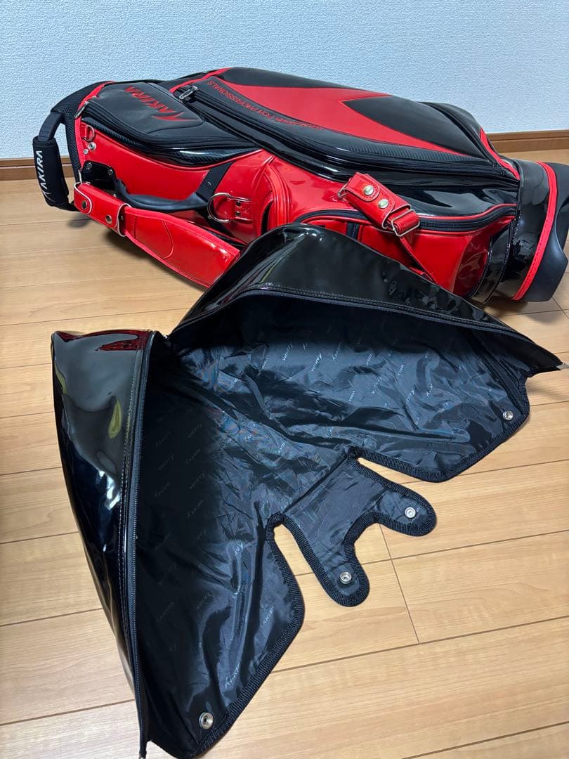 AKIRA アキラ 9.0型 アスリート プロモデル 超美品 キャディバック