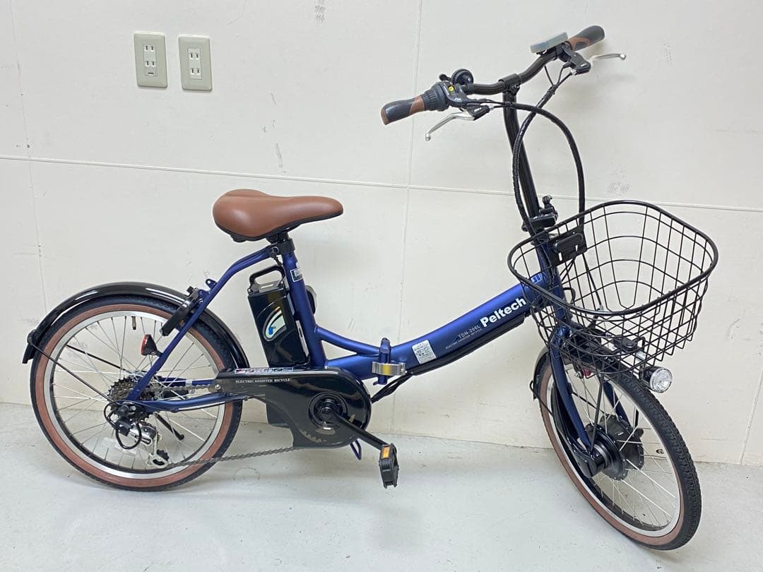 電動アシスト自転車 Peltech TDN-206L 20インチ