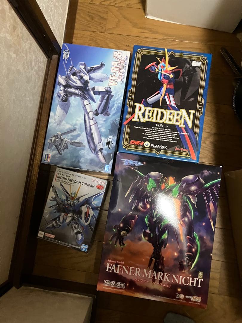 moderoid マークニヒト　plamax ライディーン　マクロス他まとめ売り