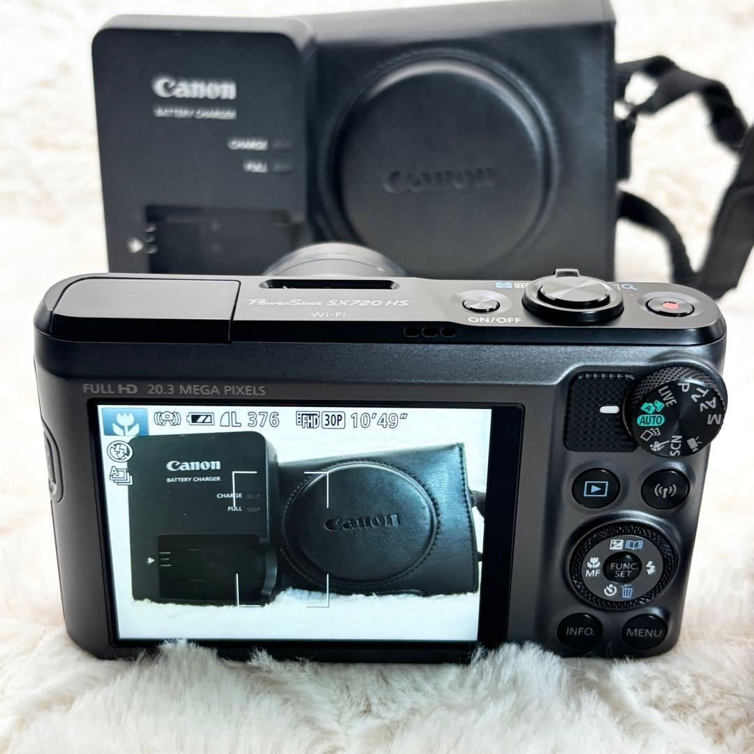 ✨極美品 動作良好✨ Canon PowerShot SX720 HS ブラック