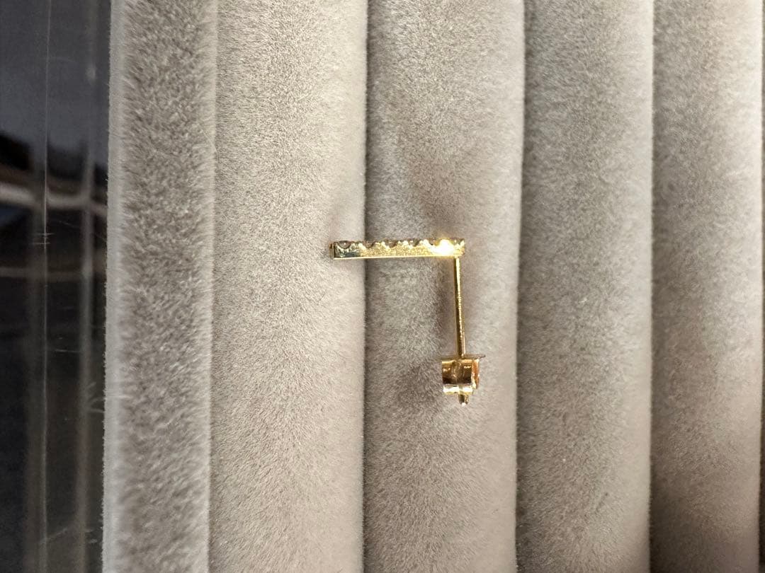 k18 ダイヤモンド　ピアス