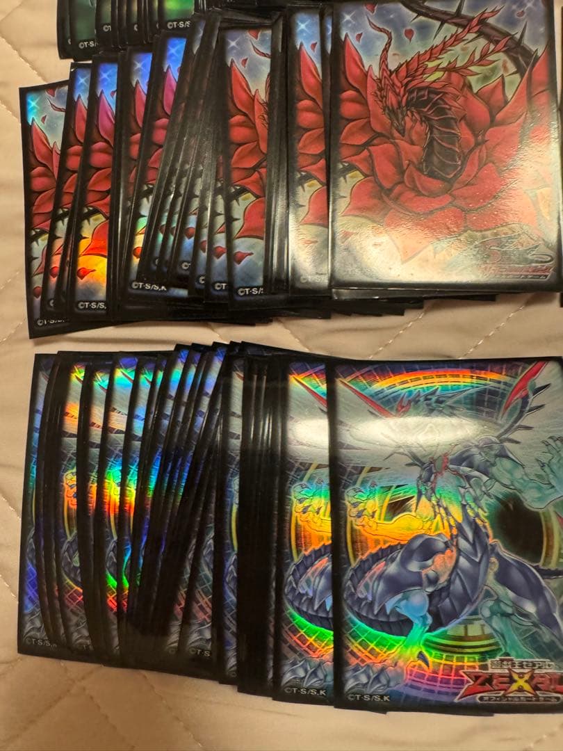 遊戯王　スリーブ　開封済みスリーブ　セット