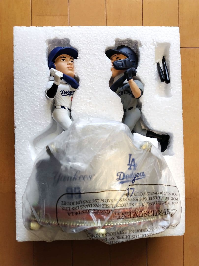 2024ワールドシリーズ 大谷翔平 アーロンジャッジ　デュアルボブルヘッド
