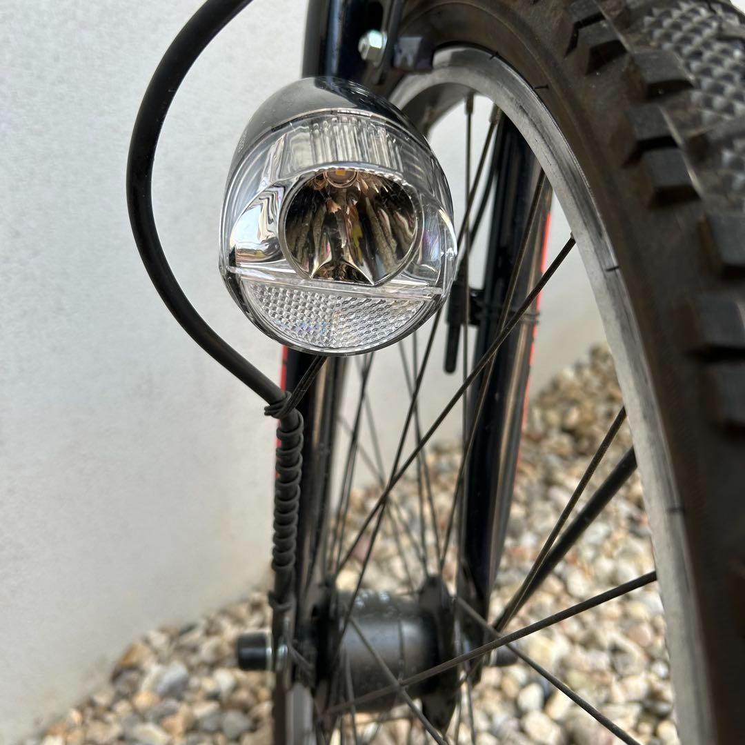 【送料込み】子ども用自転車 26インチ ブラック 《使用期間》約1年3ヶ月