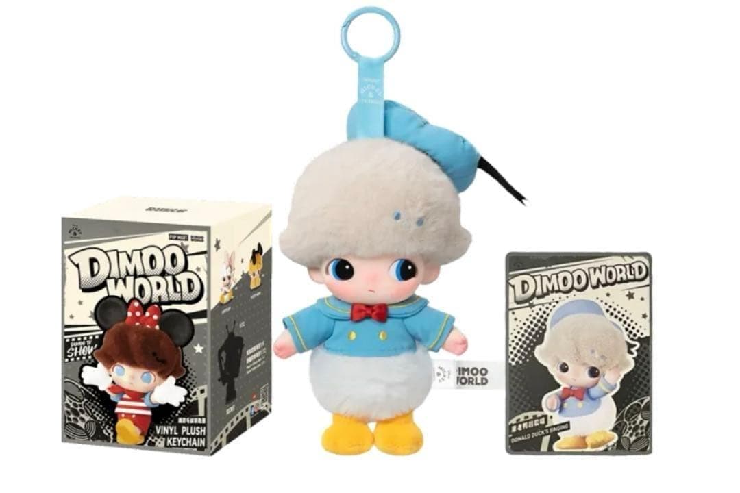 POPMART DIMOO ワールド ディズニー キーチェーン アソートボックス