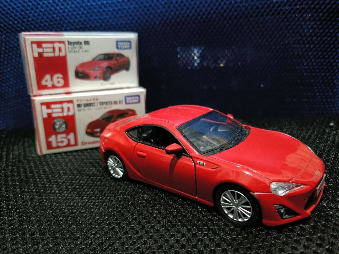 86（ZN6）ドリームトミカ他ミニカー3台まとめ売り（mfゴースト）