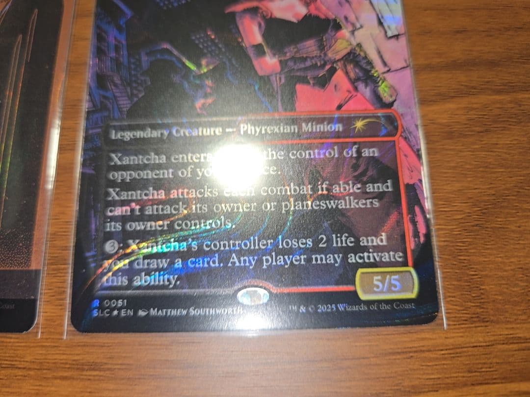 5枚セット【ハロー・Foil】ウルザの物語　ファイレクシアの供犠台　希少　限定品