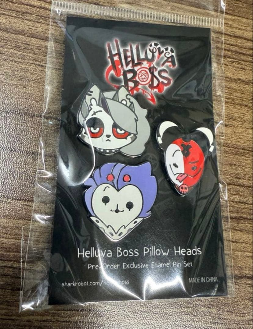 【公式】ヘルヴァボス ピンバッジ