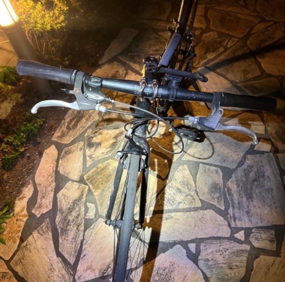 ロードバイクパーツ使用！rootsクロスバイク