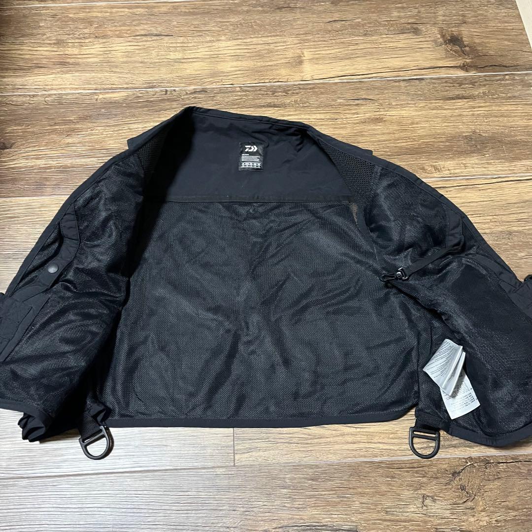 ダイワ DV-3423 フィッシングベスト ブラック S