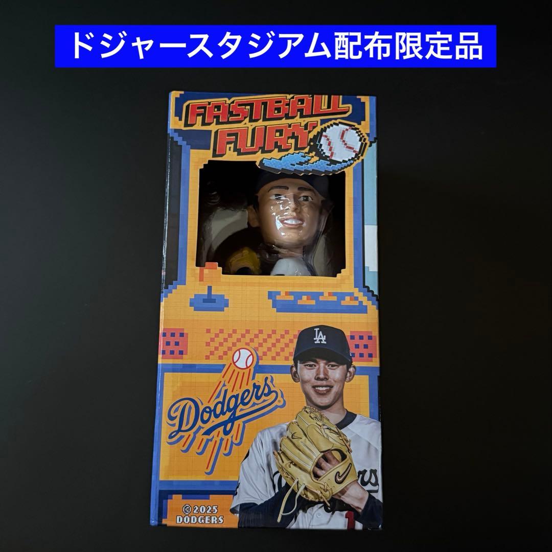 佐々木朗希 ボブルヘッド ドジャースタジアム球場配布限定 非売品 8/4