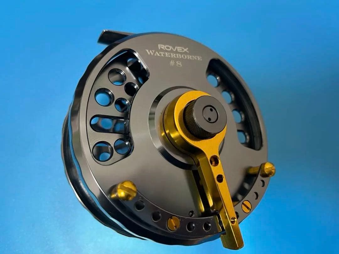 ROVEX WATERBORNE #8 フライリール　レバードラグ機構付き