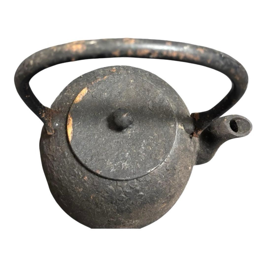煎茶道具　南部鉄器　桜文　鉄瓶　2個セット