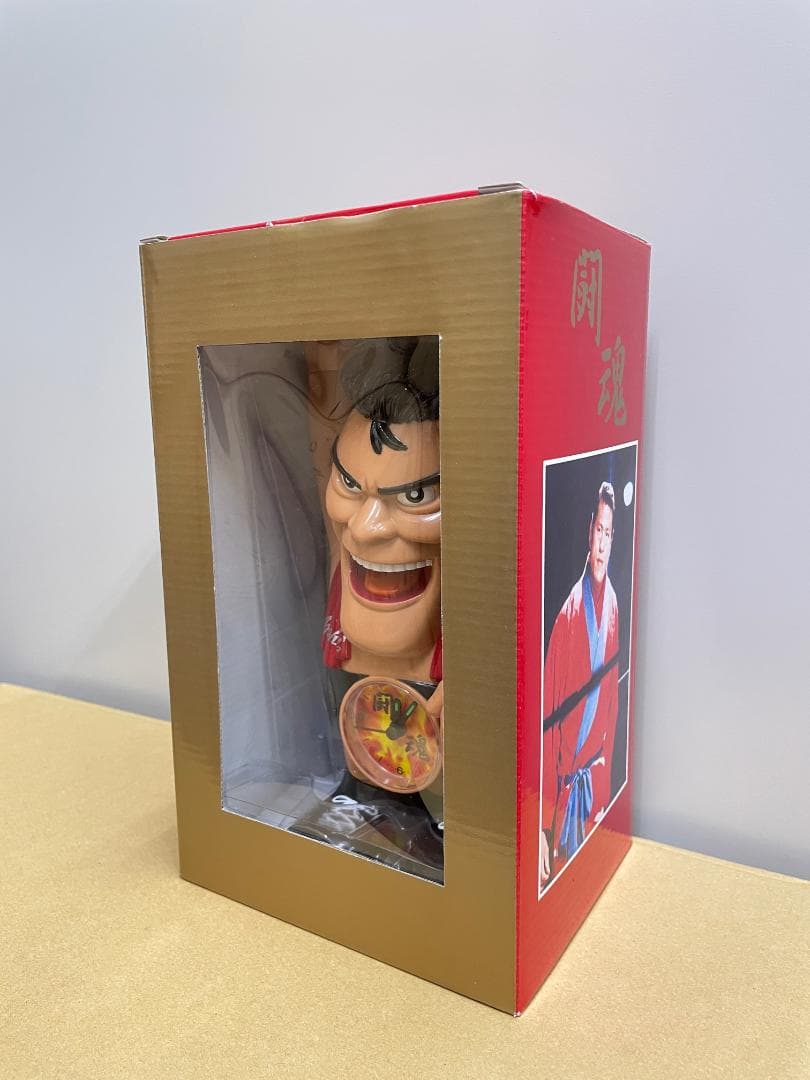 アロイパパ：アントニオ猪木★フィギュア★目覚まし時計★ダーッ！