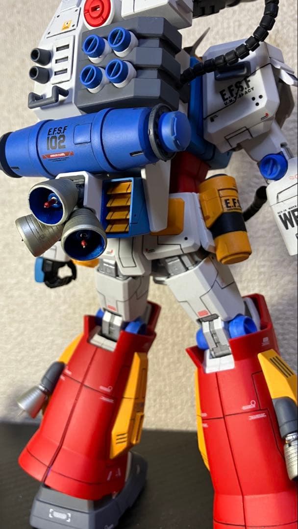 MG パーフェクトガンダム　塗装改修