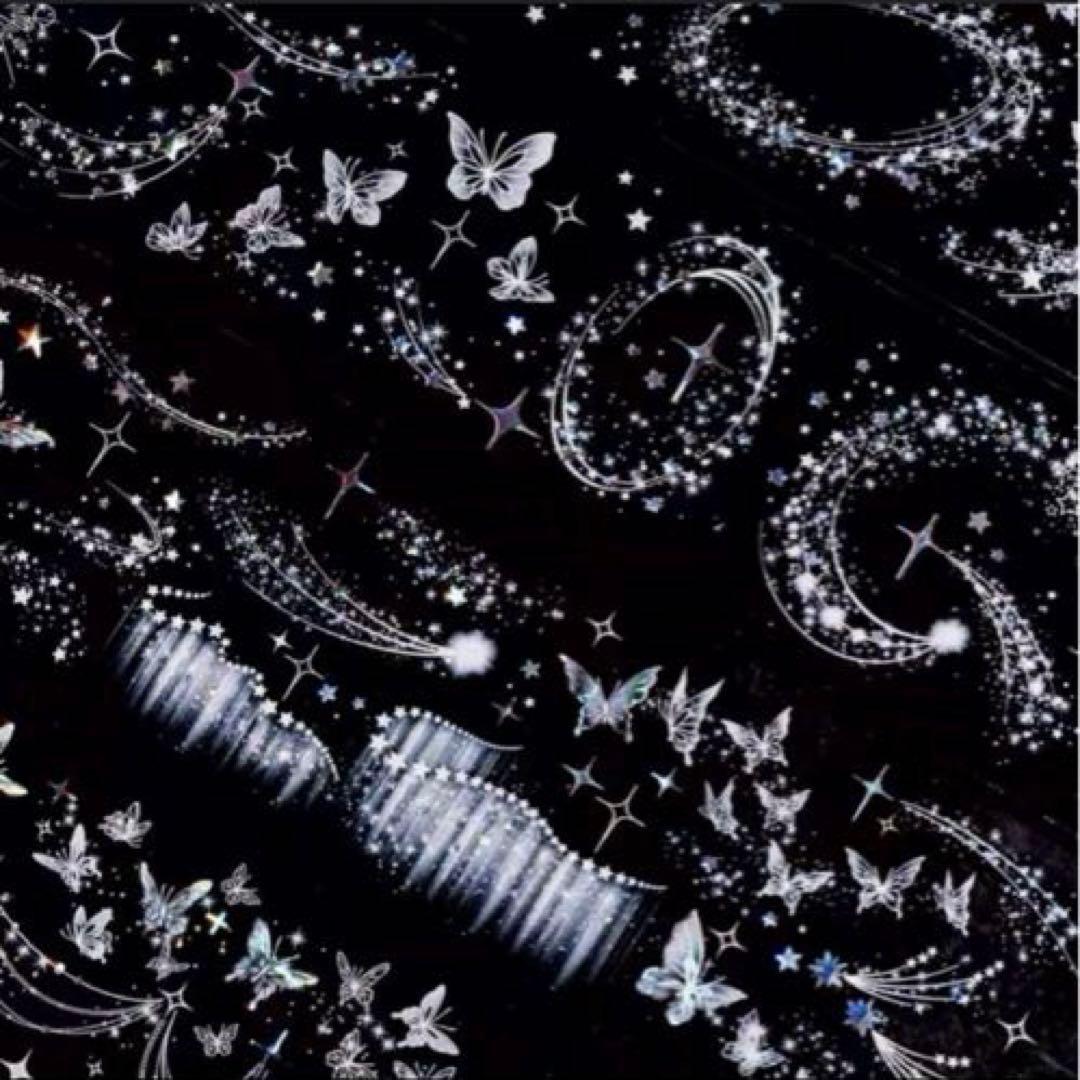 琉璃光 5cm×5m 流星蝴蝶 海外マスキングテープ　海外マステ　装飾