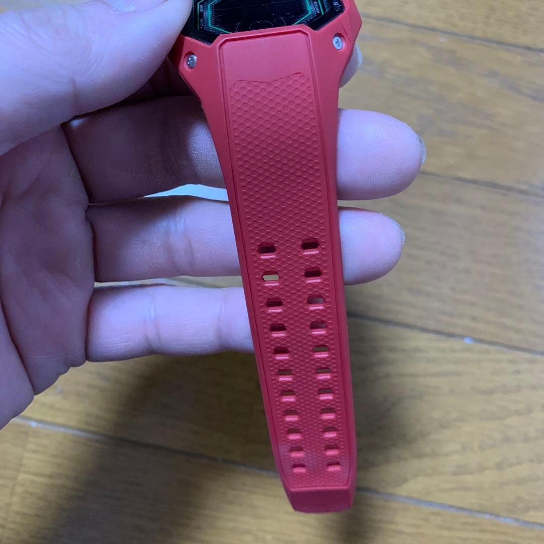 電池切れ　現状品　G-SHOCK G-056RE レッド　カシオ