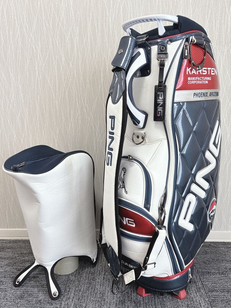 PING/KARSTEN 9.5型 キャディバッグ 希少モデル